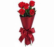 Букет 5 Красных роз Эдлесс Лав в Серышево