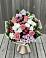 Букет цветов из: Альстромерии, Гвоздики, Розы и Хризантемы в Серышево