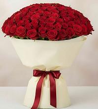 Букет 101 Красная роза Милано #REPLACE_PRED# Серышево