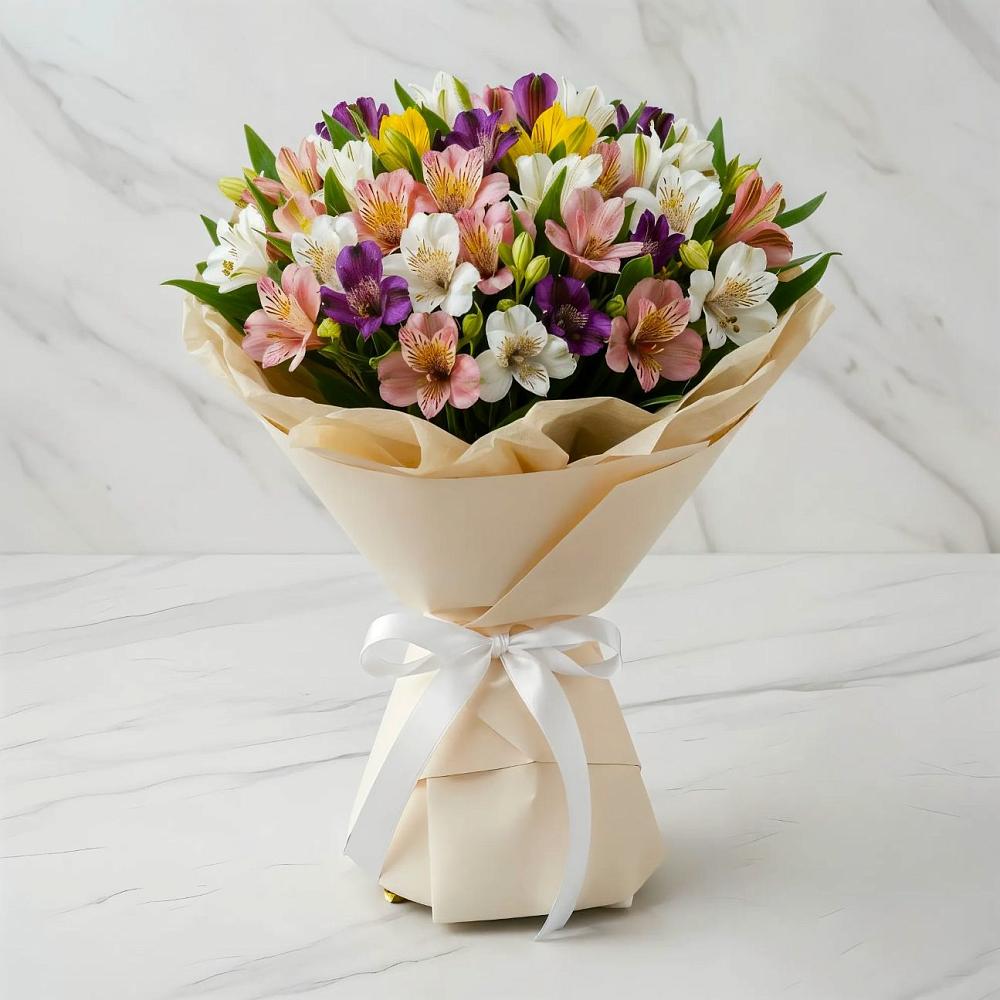 Букет цветов из: Альстромерии в Серышево