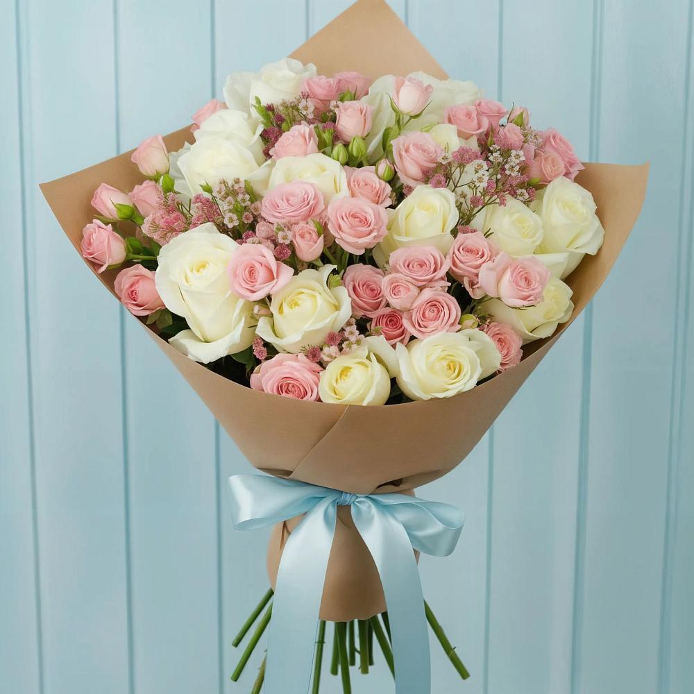 Букет цветов из: Розы в Серышево