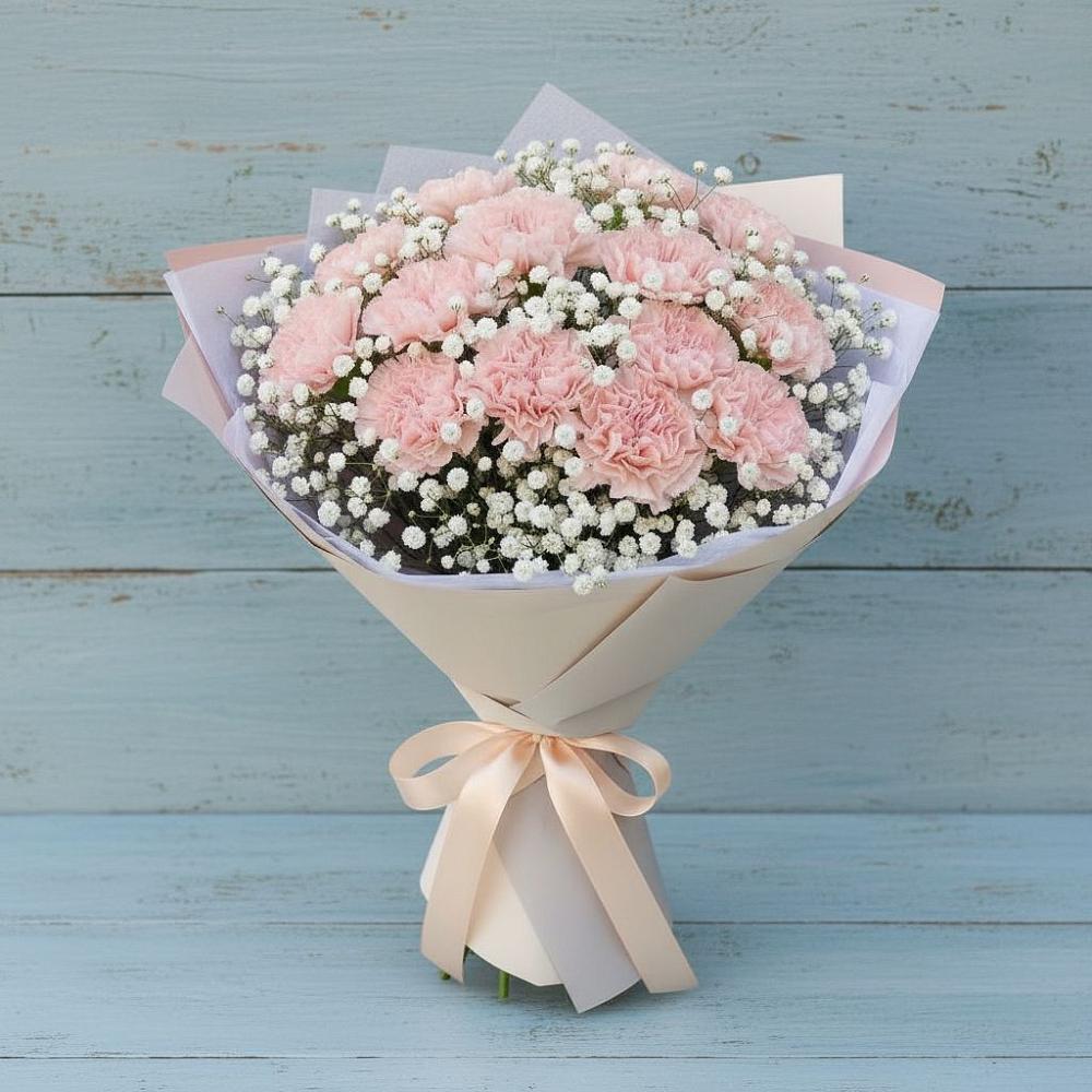 Букет цветов из: Гвоздики в Серышево