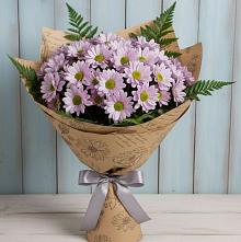 Букет цветов из:  Хризантемы в Серышево