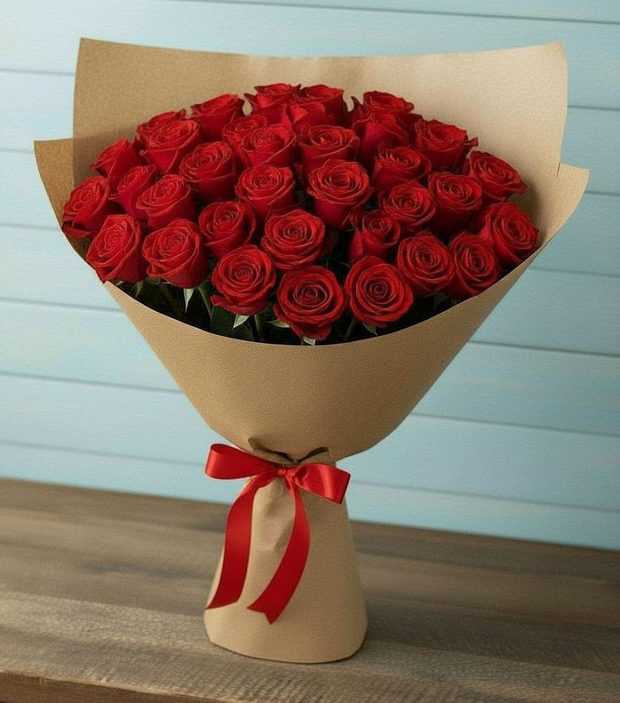 Букет Красные розы Милано в Серышево