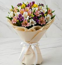 Букет цветов из:  Альстромерии #REPLACE_PRED# Серышево
