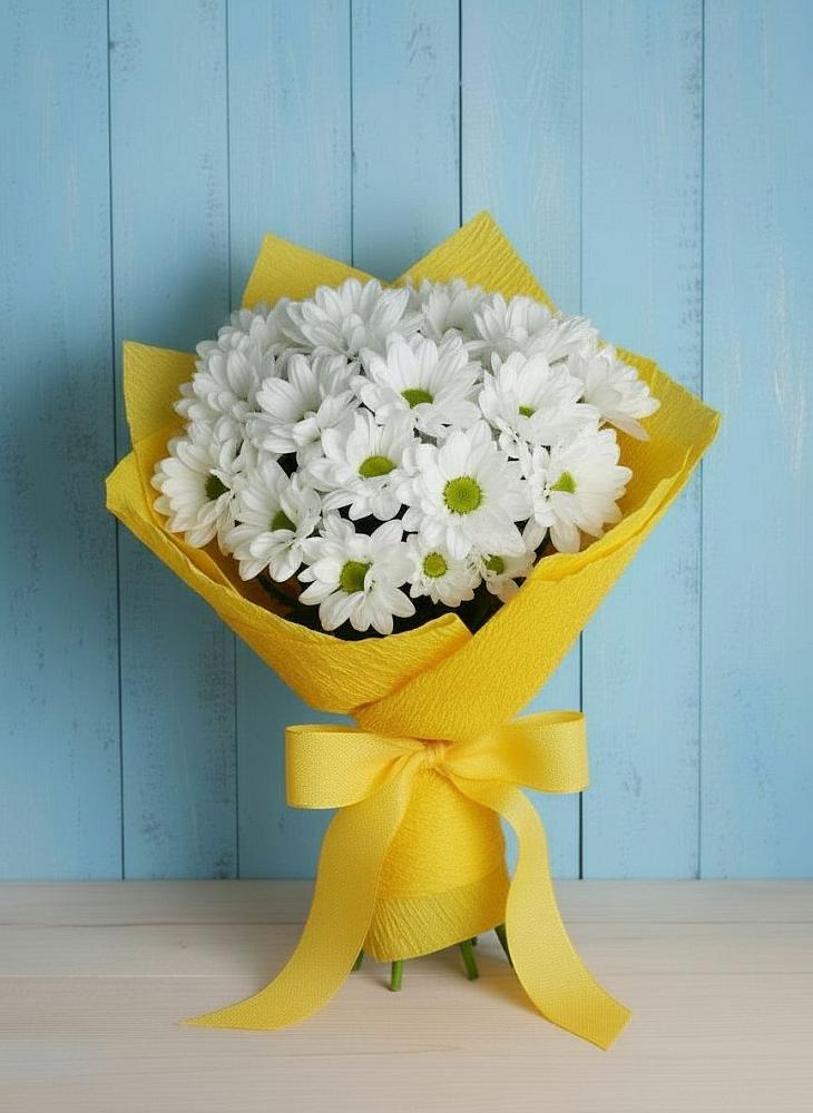 Букет цветов из: Хризантемы в Серышево