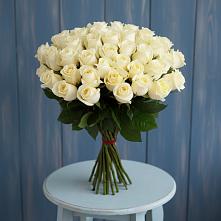 Букет 51 Белая роза Эдлесс Лав #REPLACE_PRED# Серышево