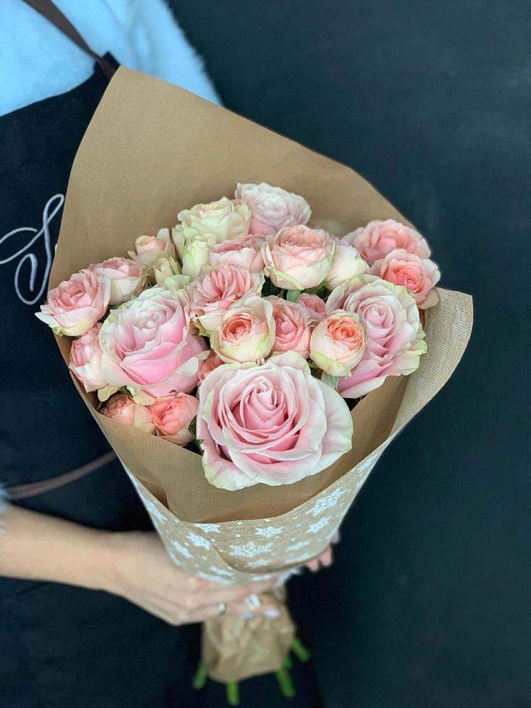 Букет цветов из: Хризантемы и Розы в Серышево