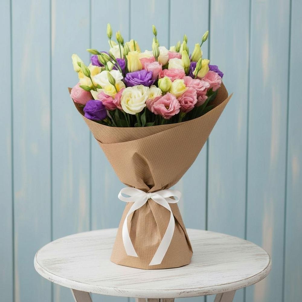 Букет цветов из: Лизиантусы в Серышево