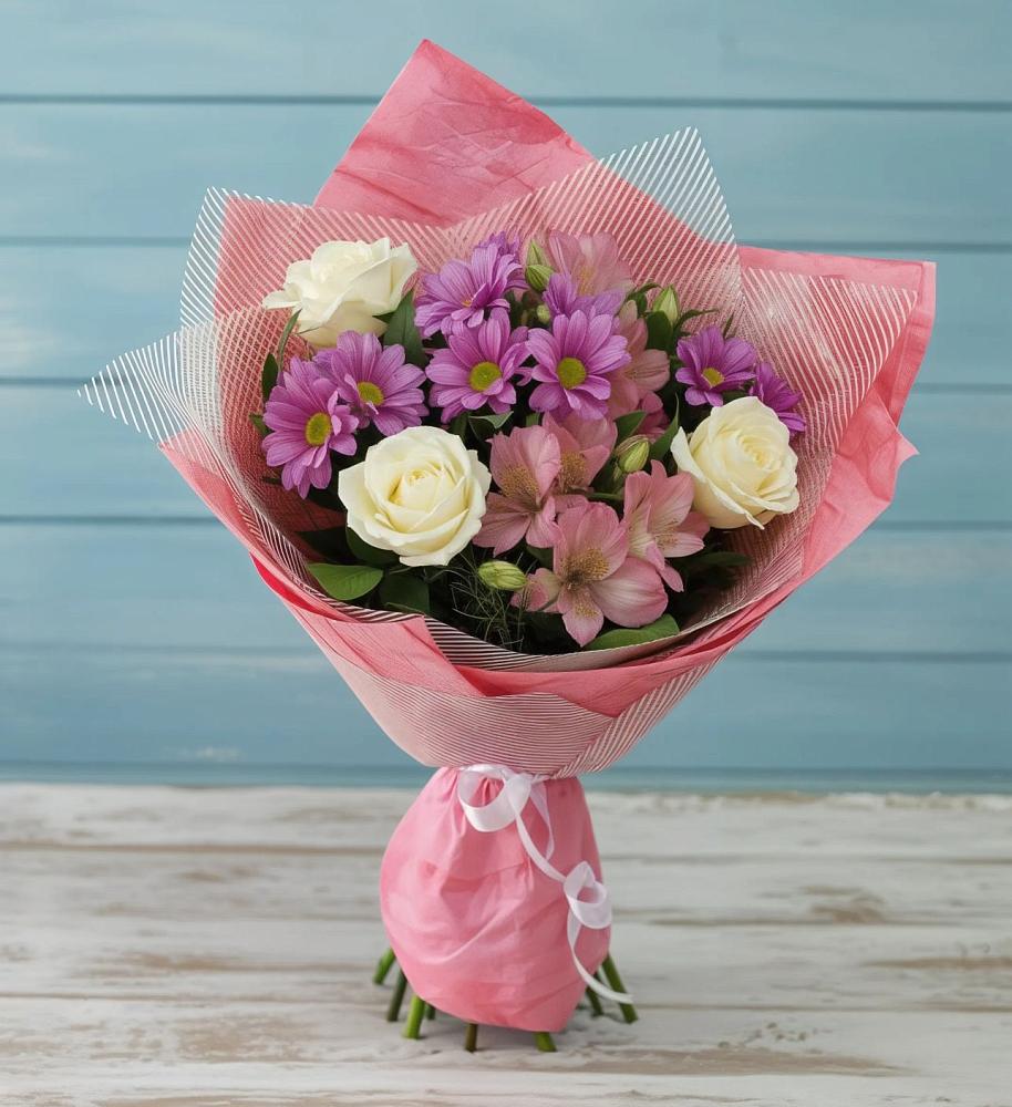 Букет цветов из: Герберы в Серышево