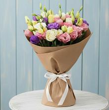 Букет цветов из:  Лизиантусы в Серышево