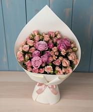 Букет цветов из:  Розы в Серышево