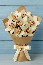 Букет цветов из:  Орхидеи и Розы в Серышево